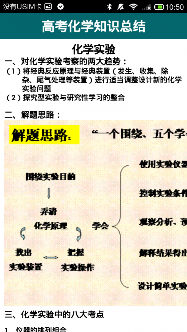 高中化学考点软件