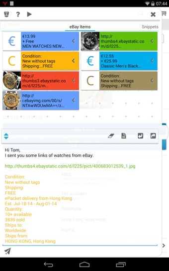 剪贴板整合(StuffMerge Message Composer)软件
