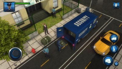 警察运输卡车3D