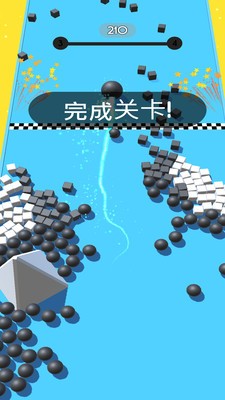 彩色球跑酷