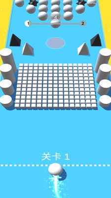 彩色球跑酷