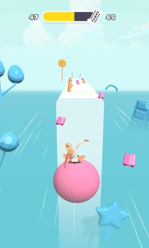 吹泡泡跑3D