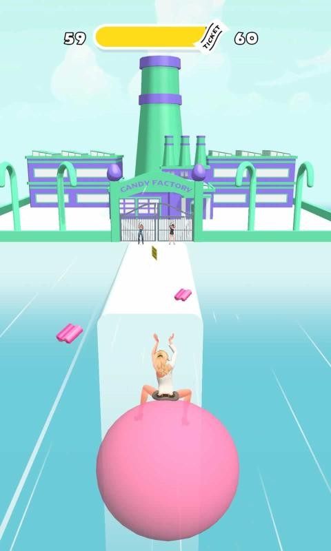 吹泡泡跑3D