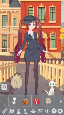 动漫女孩警察