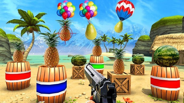 菠萝射击3D