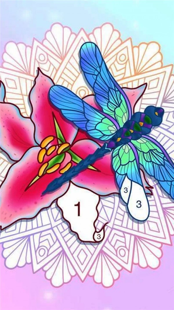 梦幻数字涂色