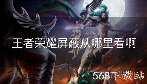 王者荣耀屏蔽从哪里看啊