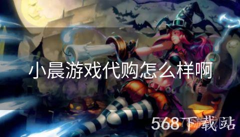小晨游戏代购怎么样啊
