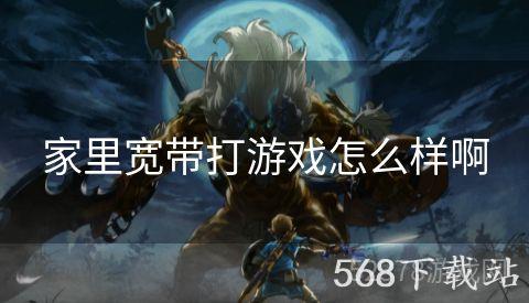 家里宽带打游戏怎么样啊