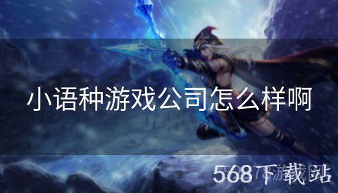 小语种游戏公司怎么样啊
